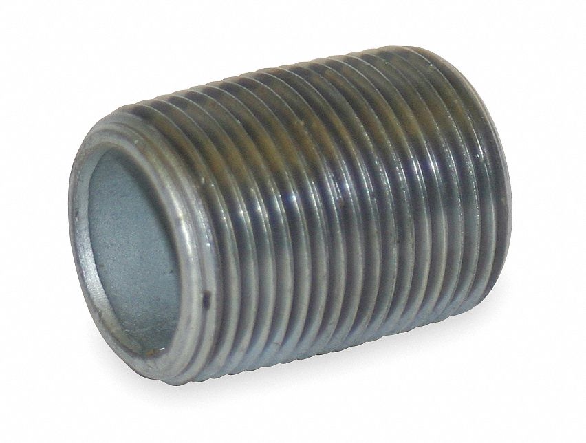 Pipe Nipple 3-1/2 . Close Galv Steel