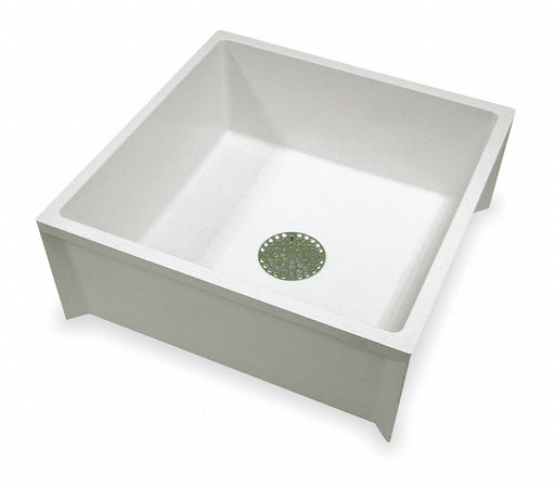 ELMustee Mop Basin Square 24inx24inx10in