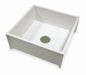 MopSink Square White 10inH 24inW