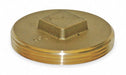 Square Head Plug Brass 4 MNPT Class 125