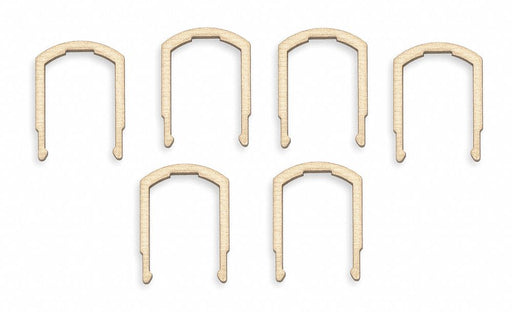 Retainer Clip Metal PK6