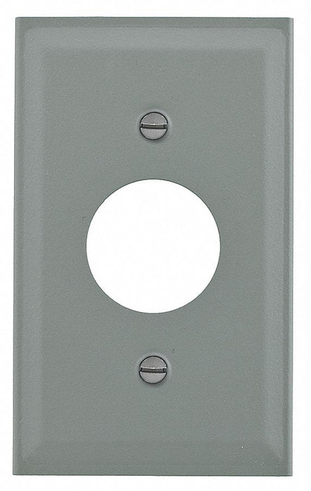 Single Receptacle Cover Ivory