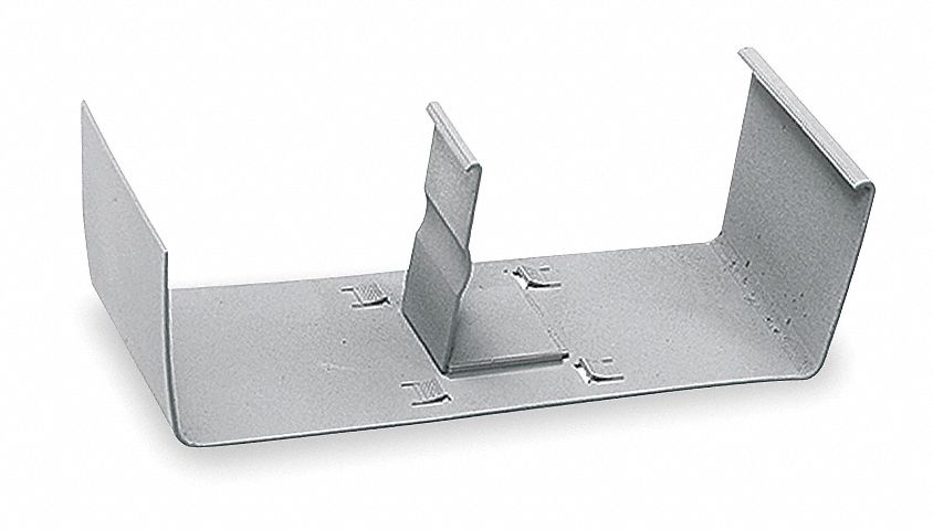 Divider Clip Gray Steel Clips