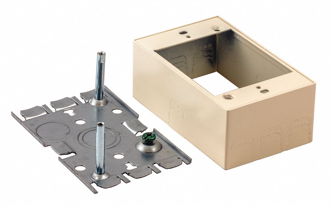 Switch and Receptacle Box Ivory