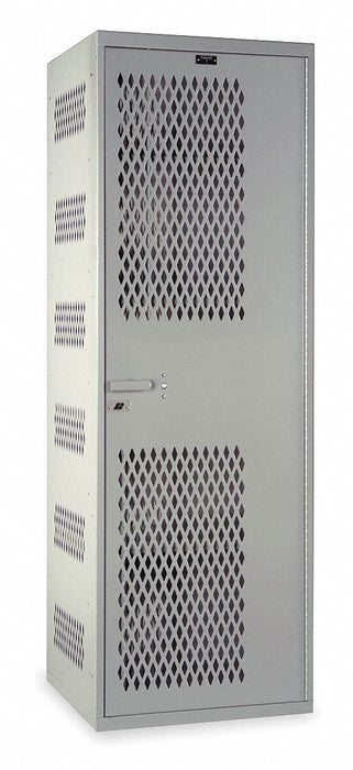 Lckr 1x1Lckr Lt Gray 72 x18 x22 Assm