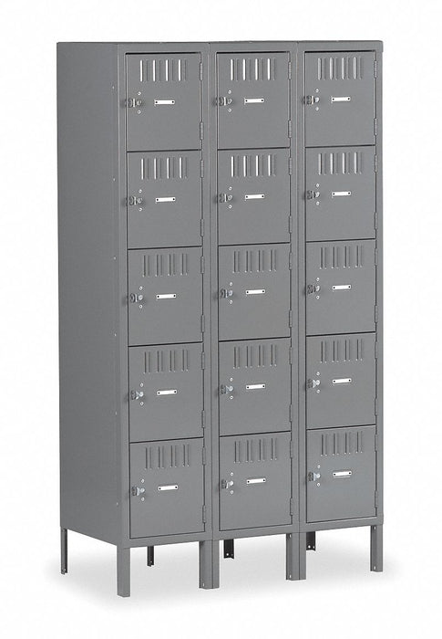 Bx Lckr 5x3Lckr Gray 66 x36 x15 Assm