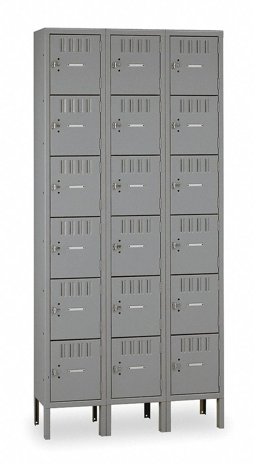 Bx Lckr 6x3Lckr Gray 78 x36 x15 UnAssm