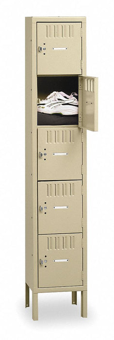 Bx Lckr 5x1Lckr Sand 66 x12 x15 Assm