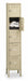 Bx Lckr 5x1Lckr Sand 66 x12 x15 Assm