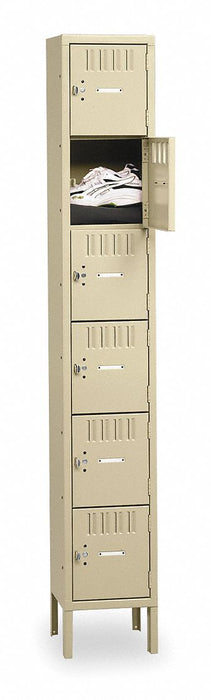 Bx Lckr 6x1Lckr Sand 78 x12 x15 UnAssm