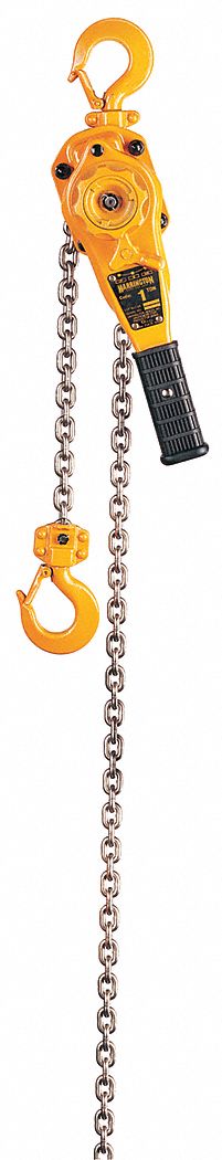 K9269 Lever Chain Hoist 20 ft Lift 2000 lb.