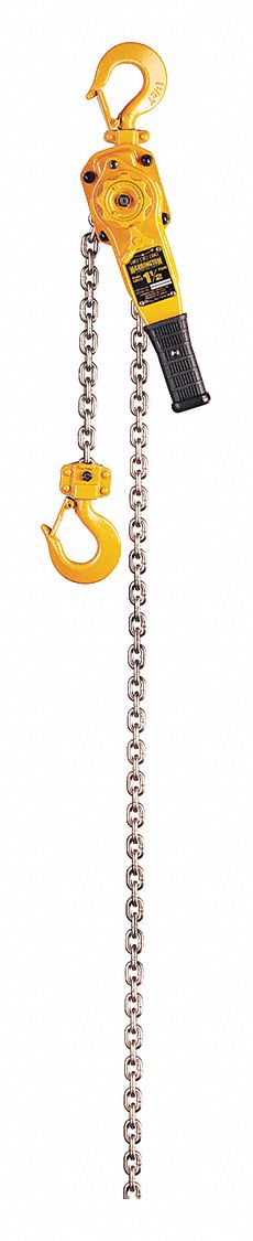 K9274 Lever Chain Hoist 15 ft Lift 3000 lb.