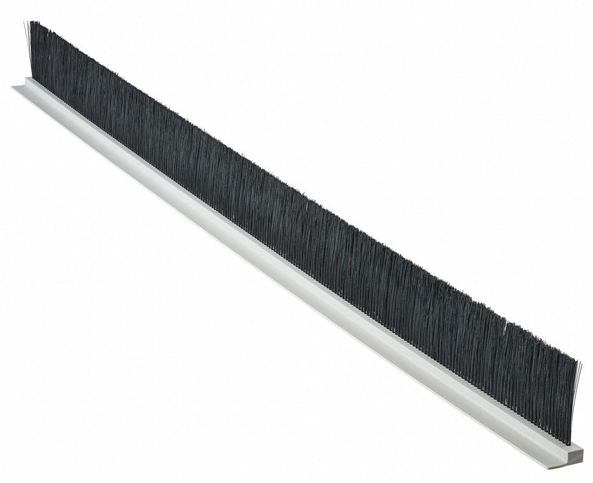 Stapled Set Strip Brush PVC Length 72 In