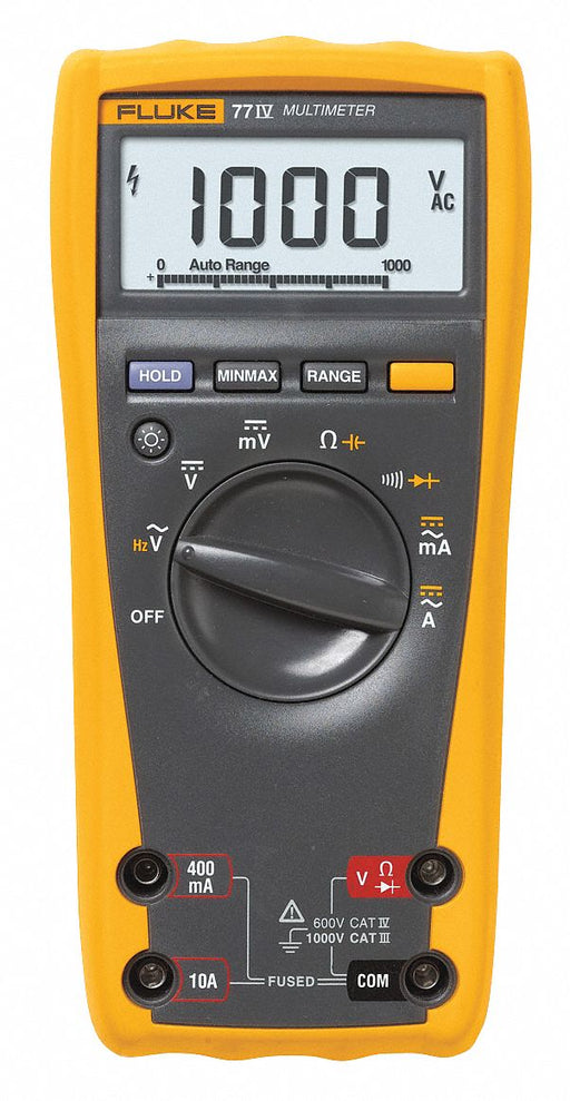 Digital Multimeter 10A 1000V 50 MOhms