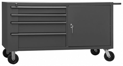 Mobile Cabinet Bench Steel 66 W 33 D