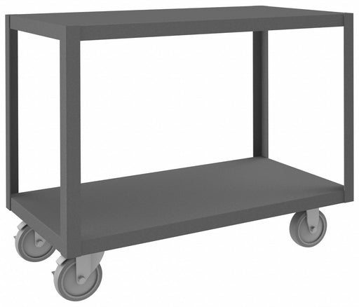 Mobile Table 2 Shelves