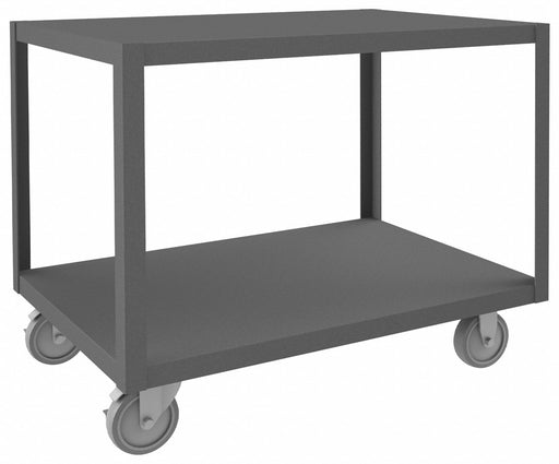 Mobile Table 2 Shelves