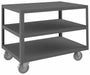 Mobile Table 3 Shelves