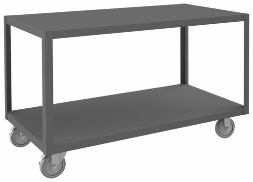 Mobile Table 2 Shelves