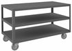 Mobile Table 3 Shelves