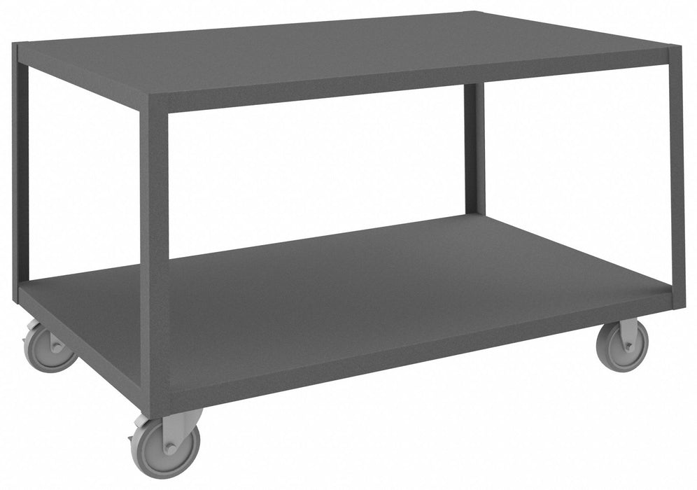 Mobile Table 2 Shelves