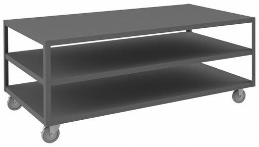 High Deck Portable Table 3 Shelves
