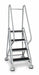 F2130 Rolling Ladder Hndrl Platfm 36 In H