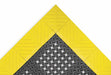 Drainage Mat Black wYlwBrdr 4 ft.x6 ft.