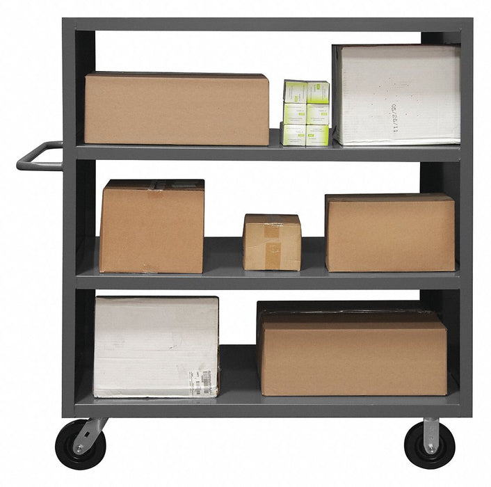 Stock Cart Heavy Duty 3 Shelf 48 X 30