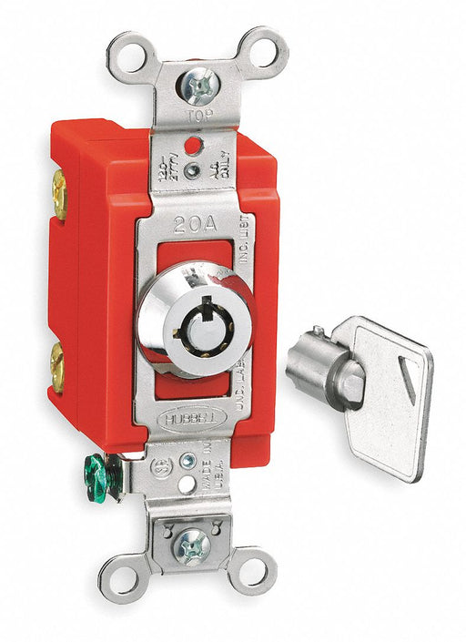Wall Switch Chrome 20 A Back Side 4-Way