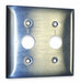 Barrel Key Wll Plt Stnd Silver 2Gng Smth