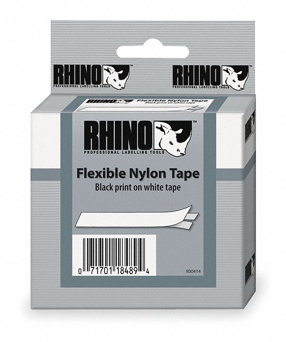 Label/RibbonCartridge White Gloss 1/2inW