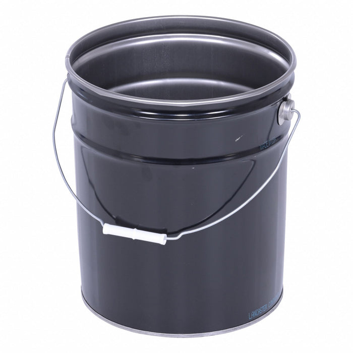 StoragePail 11.875inOD Black 13.375inH