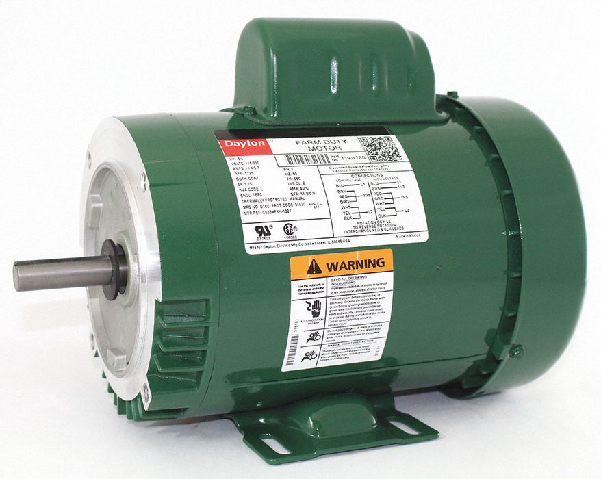 Farm Duty Motor 56C 3/4 hp