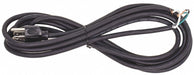 Power Cord 12 ft Black 18 AWG