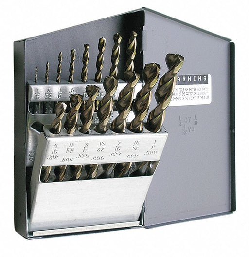 Jobber Drill Set 15 pc HSS
