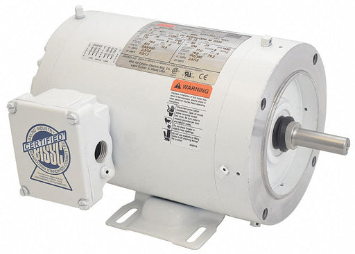 Washdown Motor 3/4 HP 1745 56C 230/460V