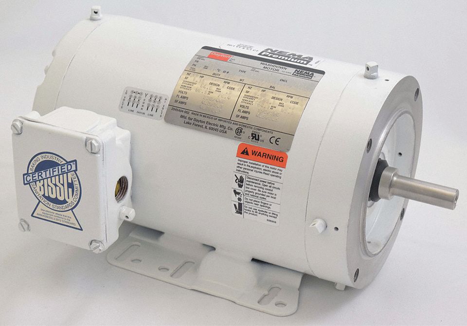 Motor 1 1/2 HP 1750 56HC 230/460V