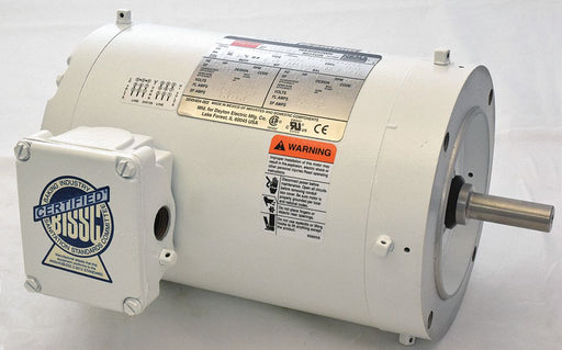 Washdown Motor 1 HP 3520 56C 230/460V
