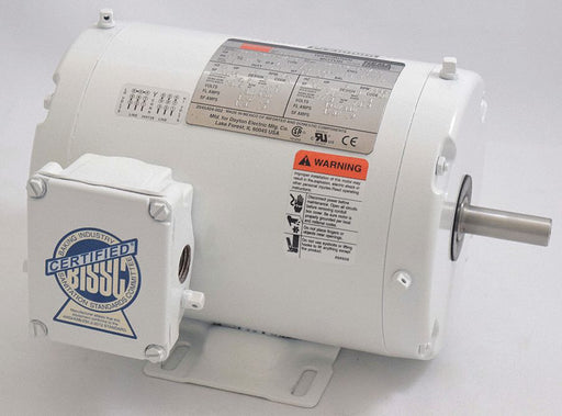 Washdown Motor 1/2 HP 1750 56 230/460V