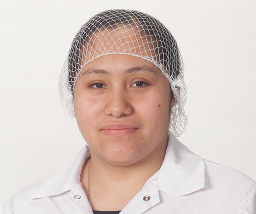 Hairnet Polyester White 21 in PK144