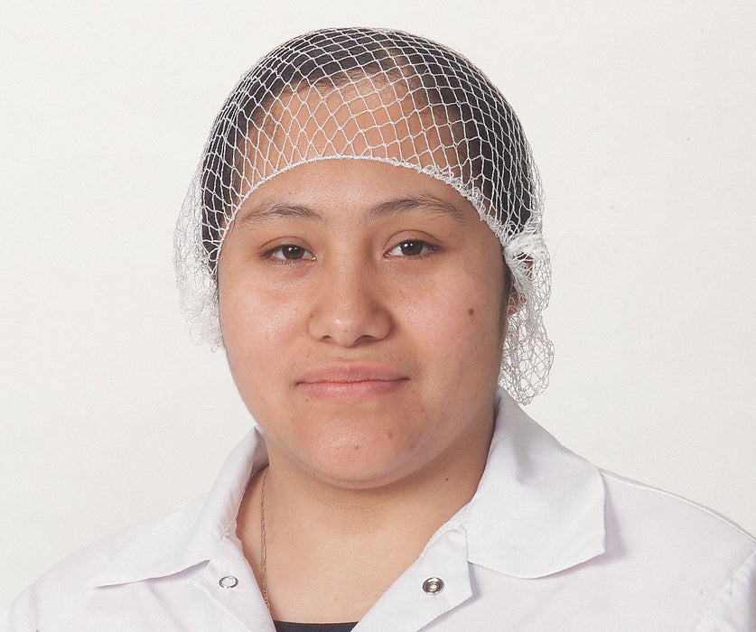 Hairnet Polyester White 21 in PK144