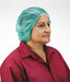 D2138 Bouffant Cap PP Green 24 in PK100