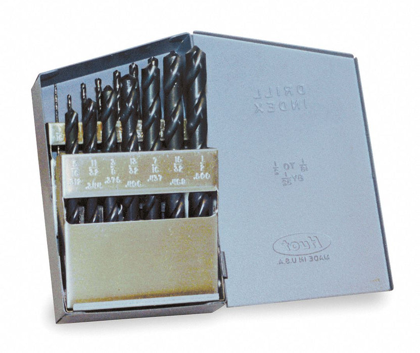 Jobber Drill Set 15 pc HSS