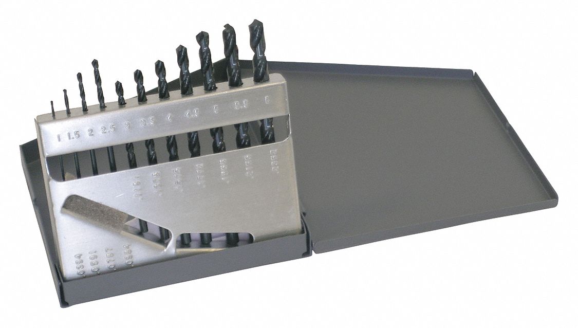 Jobber Drill Set 11 pc HSS