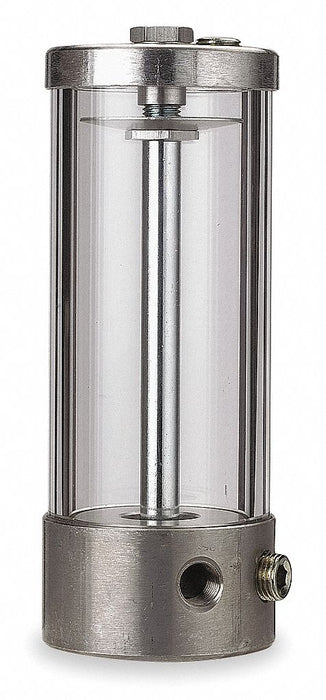 Air/Oil Reservoir Aluminum 9 in H