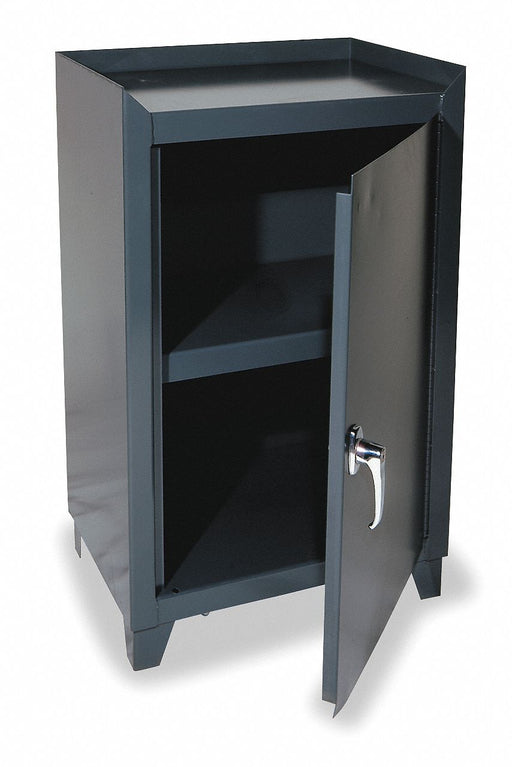 Strg Cab 33.5 x24 x24 1/4 Gray 2Shlv