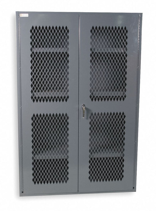 Storage Cabinet 60 x36 x18 Gray 3Shlv