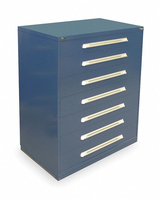 ModDrwrCab 59x45x27-3/4in DarkBlue 7Drwr