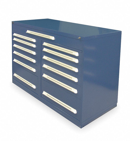 ModDrwrCab 44 x60 x28 Dark Blue 13Drwr